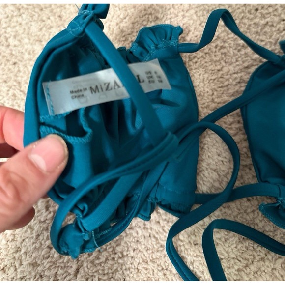 Zaful blue swim top - Picture 3 of 4